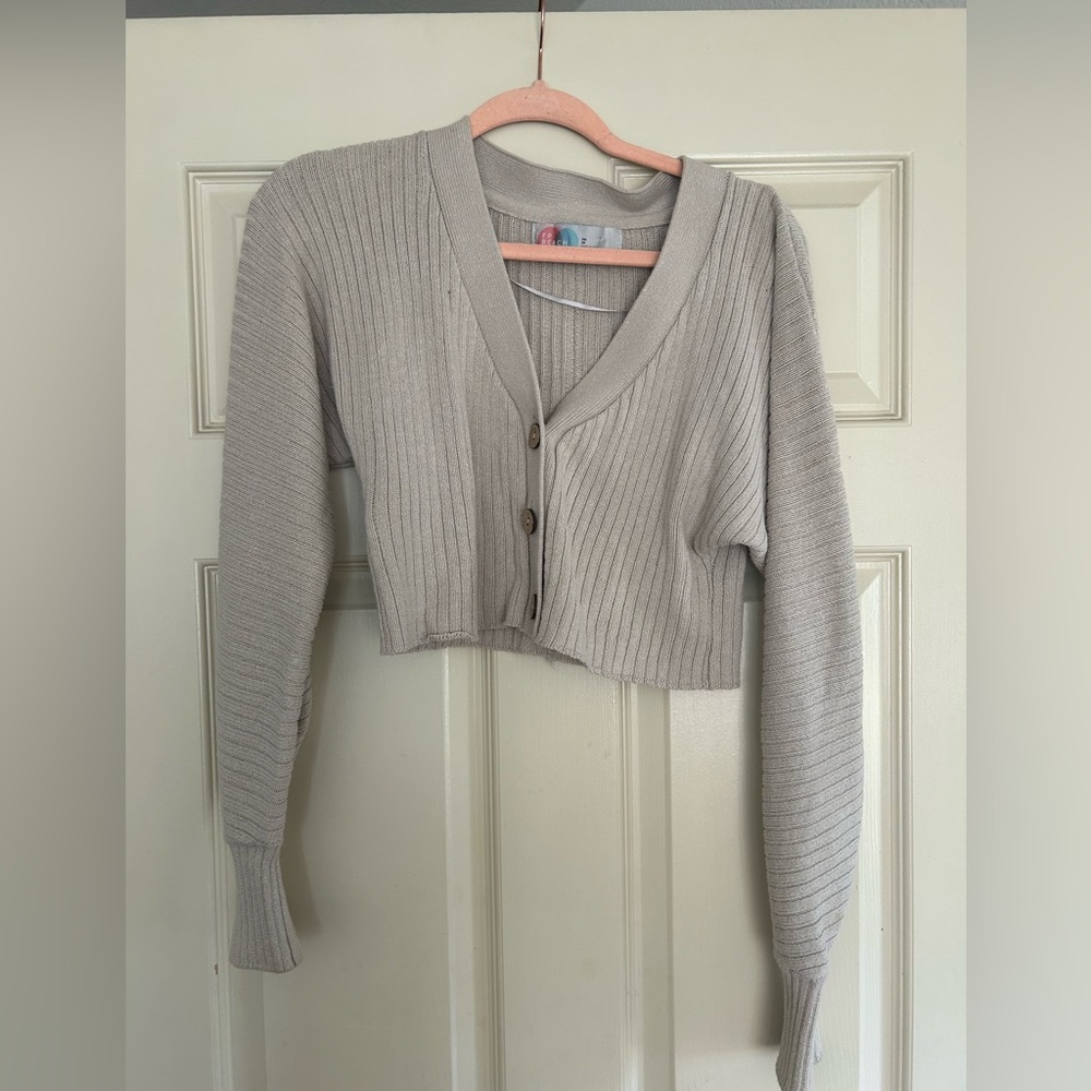 Free people cropped sweater
